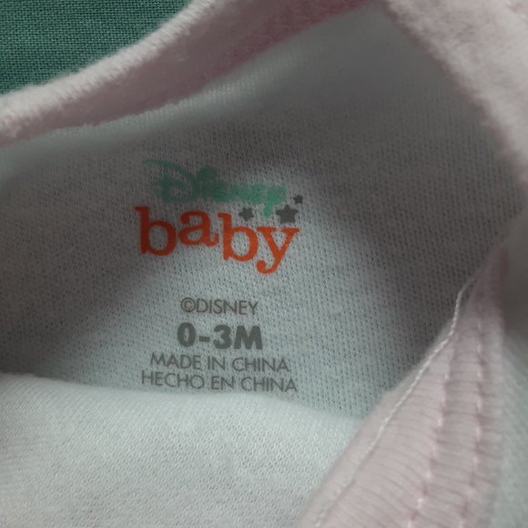Disney Minnie Mouse Baby Girls Onesies Lot Of 8 Size 0-3 Months - Picture 12 of 16